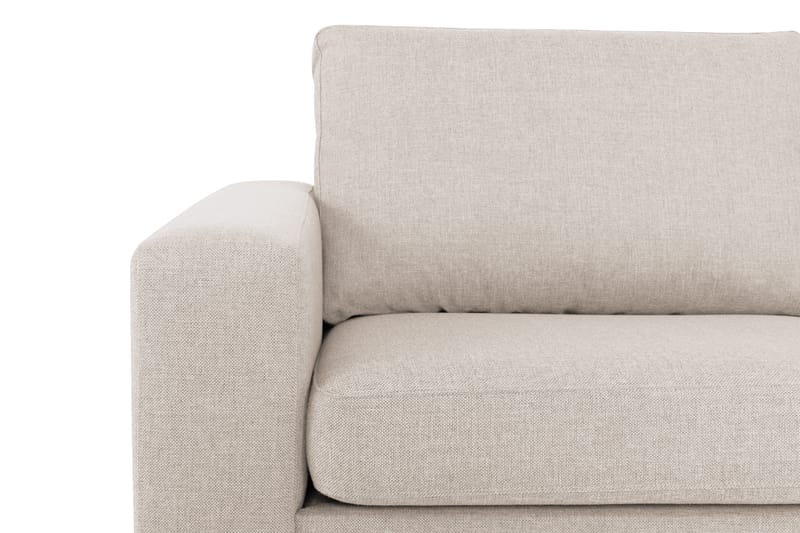 Crazy 4-seters Høyrevendt L-formet Sjeselongsofa i Stoff - Beige - Møbler - Sofaer - Sofa med sjeselong