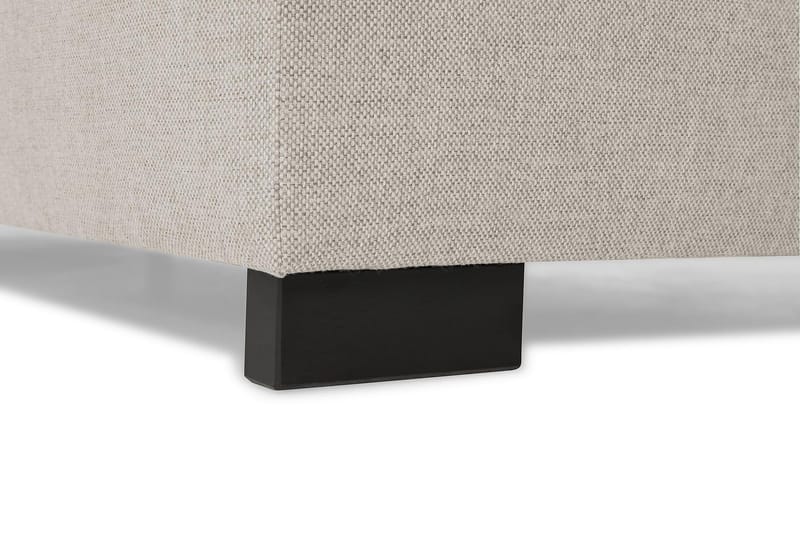 Crazy 4-seters Høyrevendt L-formet Sjeselongsofa i Stoff - Beige - Møbler - Sofaer - Sofa med sjeselong - 3 seters sofa med divan