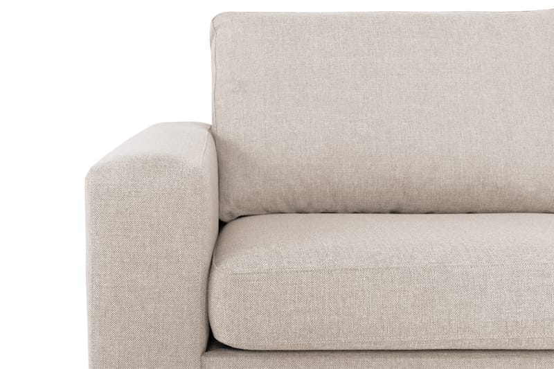 Crazy 4-seters Høyrevendt L-formet Sjeselongsofa i Stoff - Beige - Møbler - Sofaer - Sofa med sjeselong