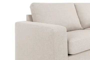 Crazy 4-seters Høyrevendt L-formet Sjeselongsofa i Stoff - Beige - Møbler - Sofaer - Sofa med sjeselong