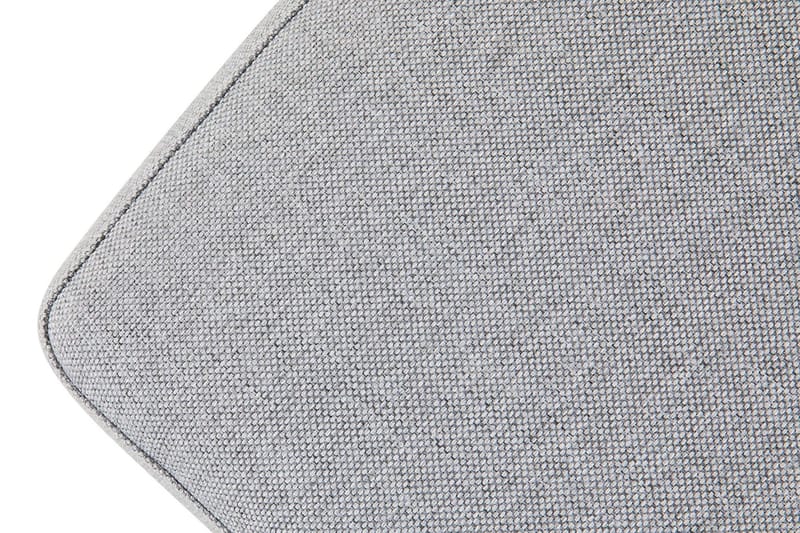 Crazy 4-seters Høyrevendt L-formet Sjeselongsofa i Stoff - Grå - Møbler - Sofaer - Sofa med sjeselong - 3 seters sofa med divan