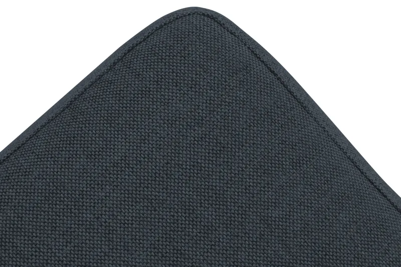 Crazy 4-seters Høyrevendt L-formet Sjeselongsofa i Stoff inkl. Pynteputer - Blå - Møbler - Sofaer - Sofa med sjeselong