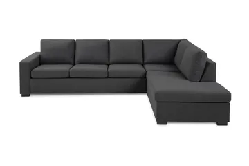 Crazy 4-seters Høyrevendt L-formet Sjeselongsofa i Stoff