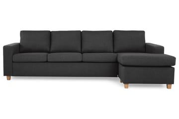 Crazy 4-seters Vendbar L-formet Sjeselongsofa i Stoff