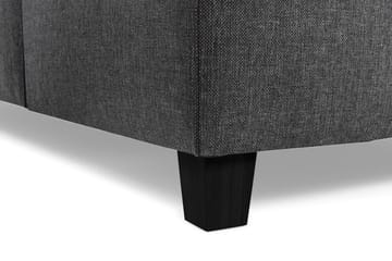 Crazy 4-seters Vendbar L-formet Sjeselongsofa i Stoff - Antrasitt - Møbler - Sofaer - Sofa med sjeselong