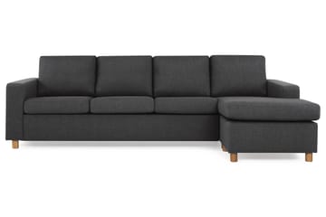 Crazy 4-seters Vendbar L-formet Sjeselongsofa i Stoff