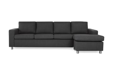 Crazy 4-seters Vendbar L-formet Sjeselongsofa i Stoff