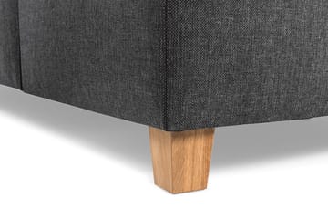 Crazy 4-seters Vendbar L-formet Sjeselongsofa i Stoff - Antrasitt - Møbler - Sofaer - Sofa med sjeselong