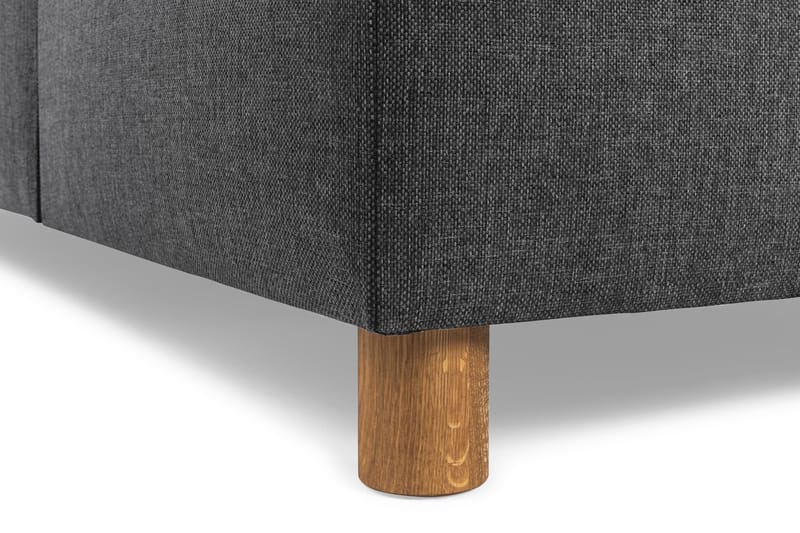 Crazy 4-seters Vendbar L-formet Sjeselongsofa i Stoff - Antrasitt - Møbler - Sofaer - Sofa med sjeselong