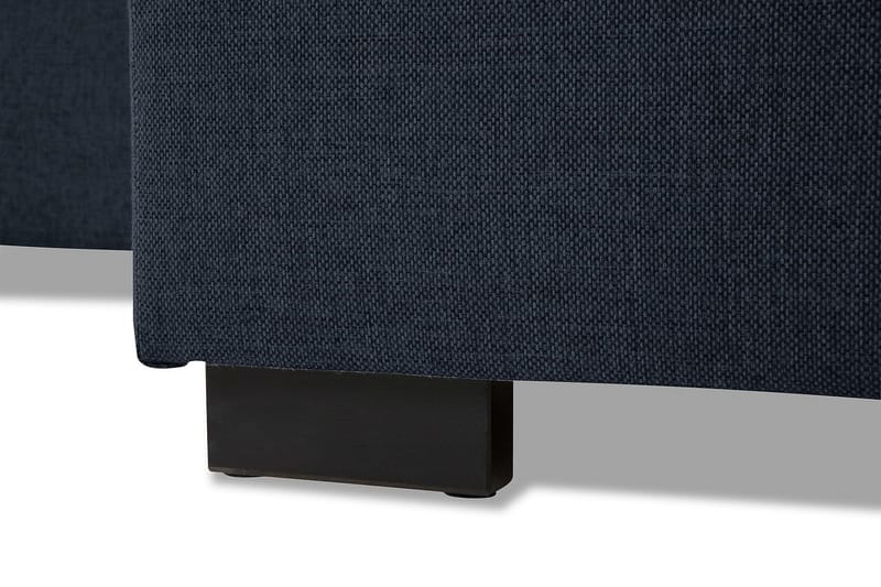 Crazy 4-seters Vendbar L-formet Sjeselongsofa i Stoff - Blå - Møbler - Sofaer - Sofa med sjeselong - 4 seters sofa med divan