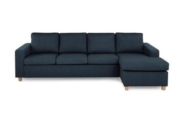 Crazy 4-seters Vendbar L-formet Sjeselongsofa i Stoff