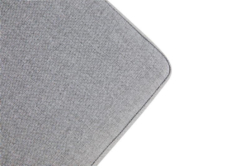 Crazy 4-seters Vendbar L-formet Sjeselongsofa i Stoff - Grå - Møbler - Sofaer - Sofa med sjeselong
