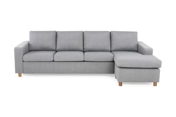 Crazy 4-seters Vendbar L-formet Sjeselongsofa i Stoff