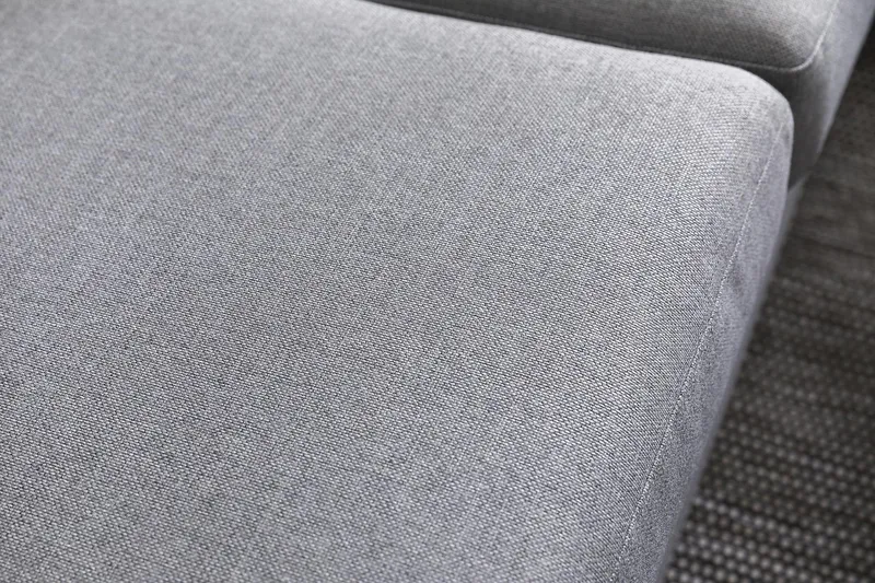 Crazy 4-seters Vendbar L-formet Sjeselongsofa i Stoff - Grå - Møbler - Sofaer - Sofa med sjeselong - 4 seters sofa med divan