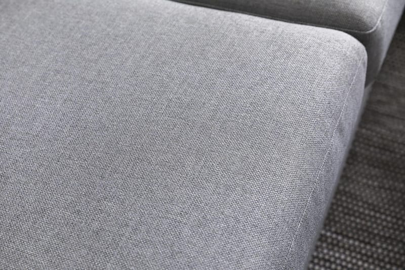 Crazy 4-seters Vendbar L-formet Sjeselongsofa i Stoff - Grå - Møbler - Sofaer - Sofa med sjeselong - 4 seters sofa med divan