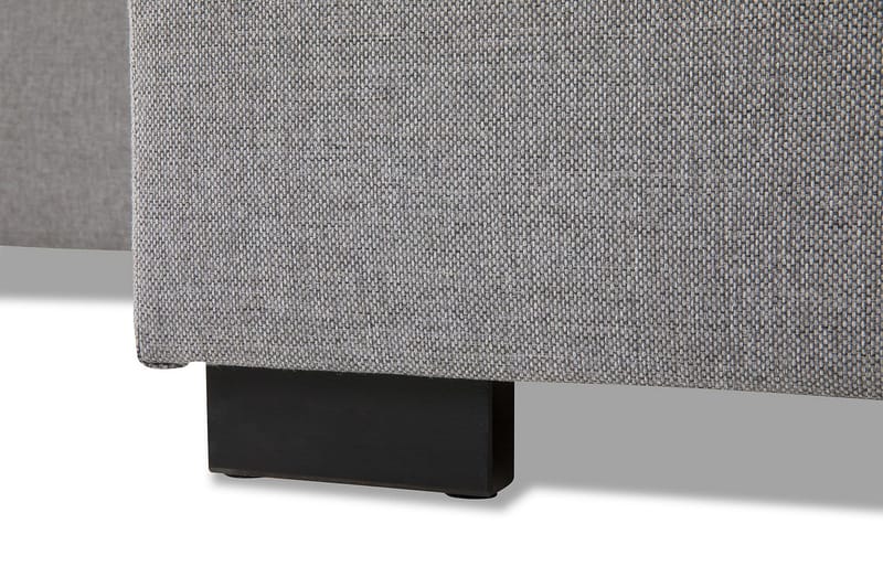 Crazy 4-seters Vendbar L-formet Sjeselongsofa i Stoff - Grå - Møbler - Sofaer - Sofa med sjeselong - 4 seters sofa med divan