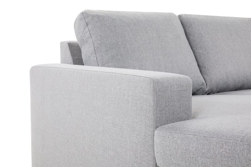 Crazy 4-seters Vendbar L-formet Sjeselongsofa i Stoff - Grå - Møbler - Sofaer - Sofa med sjeselong - 4 seters sofa med divan