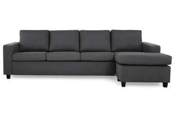 Crazy 4-seters Vendbar L-formet Sjeselongsofa i Stoff