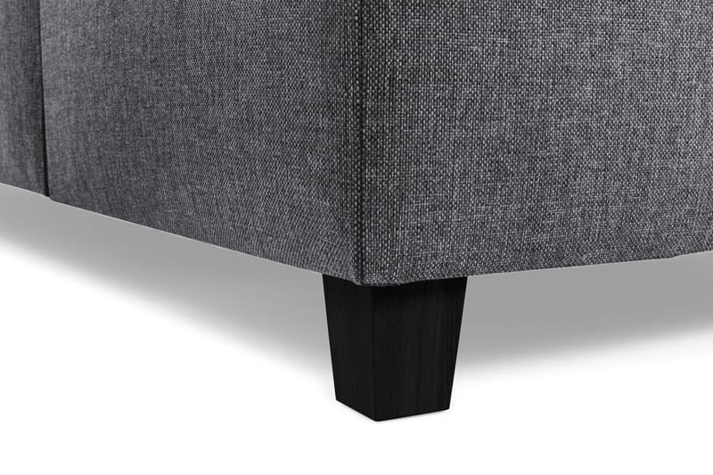 Crazy 4-seters Vendbar L-formet Sjeselongsofa i Stoff - Mørk grå - Møbler - Sofaer - Sofa med sjeselong - 4 seters sofa med divan