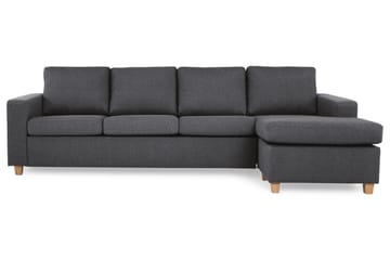 Crazy 4-seters Vendbar L-formet Sjeselongsofa i Stoff