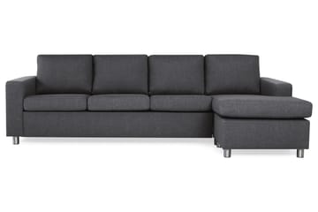 Crazy 4-seters Vendbar L-formet Sjeselongsofa i Stoff