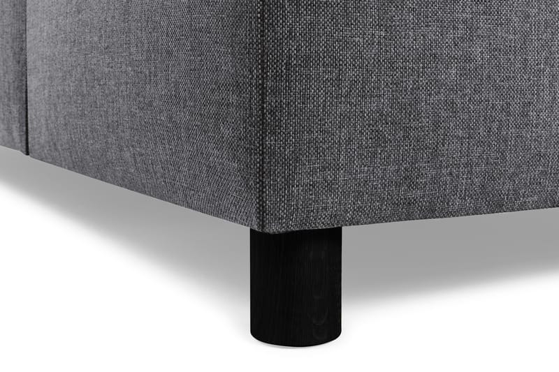 Crazy 4-seters Vendbar L-formet Sjeselongsofa i Stoff - Mørk grå - Møbler - Sofaer - Sofa med sjeselong