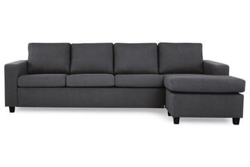 Crazy 4-seters Vendbar L-formet Sjeselongsofa i Stoff