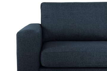 Crazy 4-seters Vendbar L-formet Sjeselongsofa i Stoff - Mørkeblå - Møbler - Sofaer - Sofa med sjeselong