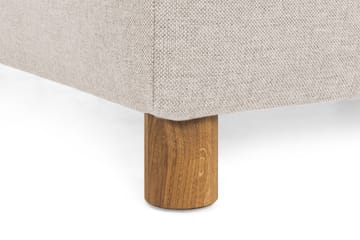 Crazy 4-seters Venstrevendt L-formet Sjeselongsofa i Stoff - Beige - Møbler - Sofaer - Sofa med sjeselong