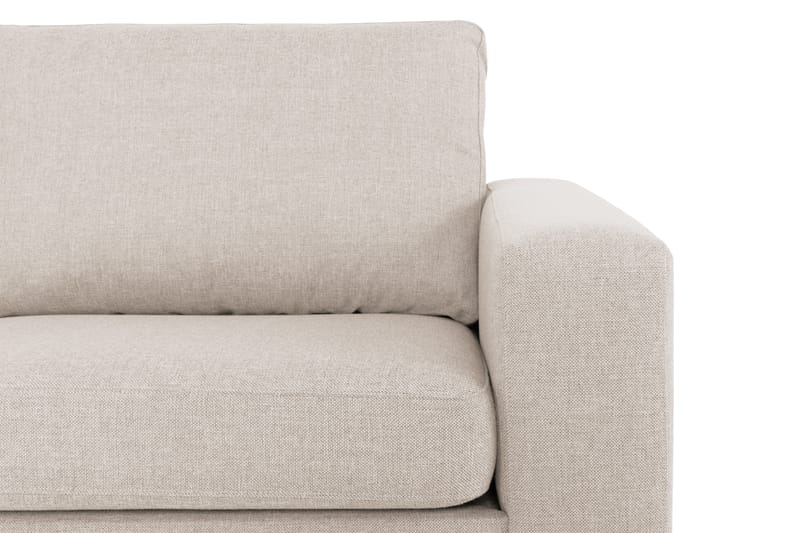Crazy 4-seters Venstrevendt L-formet Sjeselongsofa i Stoff - Beige - Møbler - Sofaer - Sofa med sjeselong