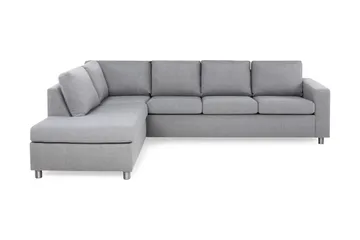 Crazy 4-seters Venstrevendt L-formet Sjeselongsofa i Stoff