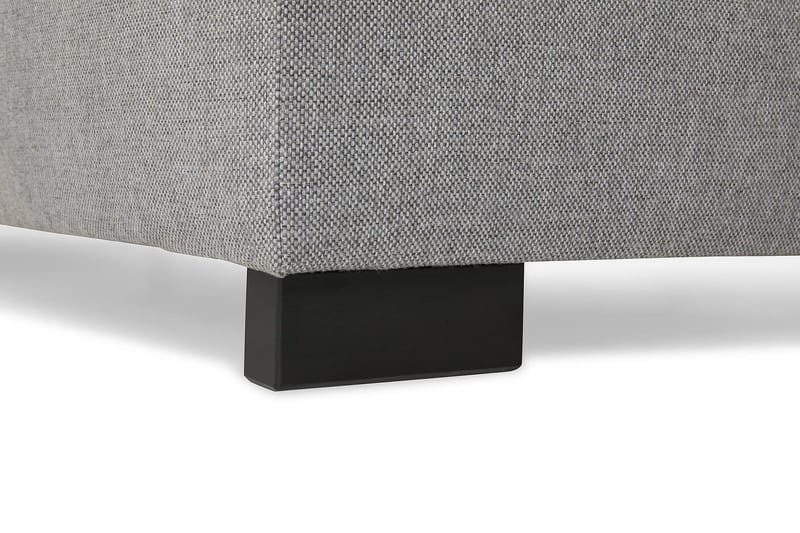 Crazy 5-seters Høyrevendt L-formet Sjeselongsofa i Stoff - Grå - Møbler - Sofaer - Sofa med sjeselong - 4 seters sofa med divan