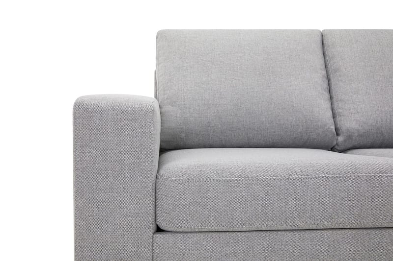 Crazy 5-seters Høyrevendt L-formet Sjeselongsofa i Stoff - Grå - Møbler - Sofaer - Sofa med sjeselong - 4 seters sofa med divan