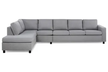 Crazy 5-seters Venstrevendt L-formet Sjeselongsofa i Stoff