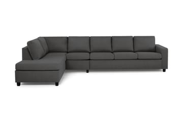 Crazy 5-seters Venstrevendt L-formet Sjeselongsofa i Stoff