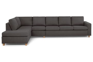 Crazy 5-seters Venstrevendt L-formet Sjeselongsofa i Stoff