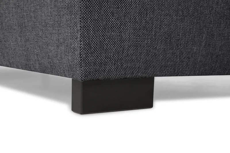 Crazy Limited Edition 4-seters Høyrevendt L-formet Sjeselongsofa i Stoff - Mørk grå - Møbler - Sofaer - Sofa med sjeselong