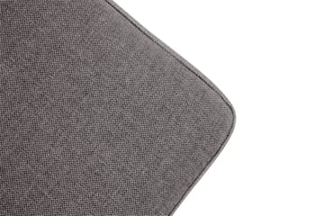 Crazy Limited Edition 4-seters Venstrevendt L-formet Dyp Sjeselongsofa i Stoff - Grå - Møbler - Sofaer - Sofa med sjeselong - 4 seters sofa med divan