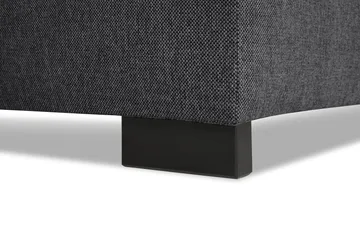 Crazy Limited Edition 4-seters Venstrevendt L-formet Sjeselongsofa i Stoff - Mørkegrå - Møbler - Sofaer - Sofa med sjeselong