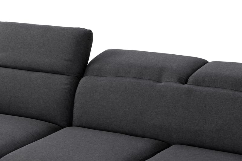 Cumbraos Divansofa Venstre - Mørkegrå - Møbler - Sofaer - Sofa med sjeselong