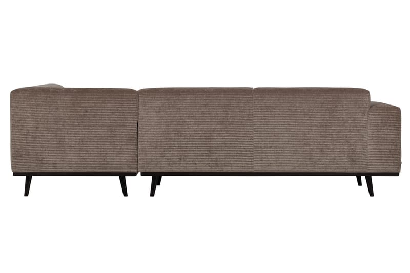Deansh 3-seters Sofa med Sjeselong Høyre - Taupe - Møbler - Sofaer - Sofa med sjeselong