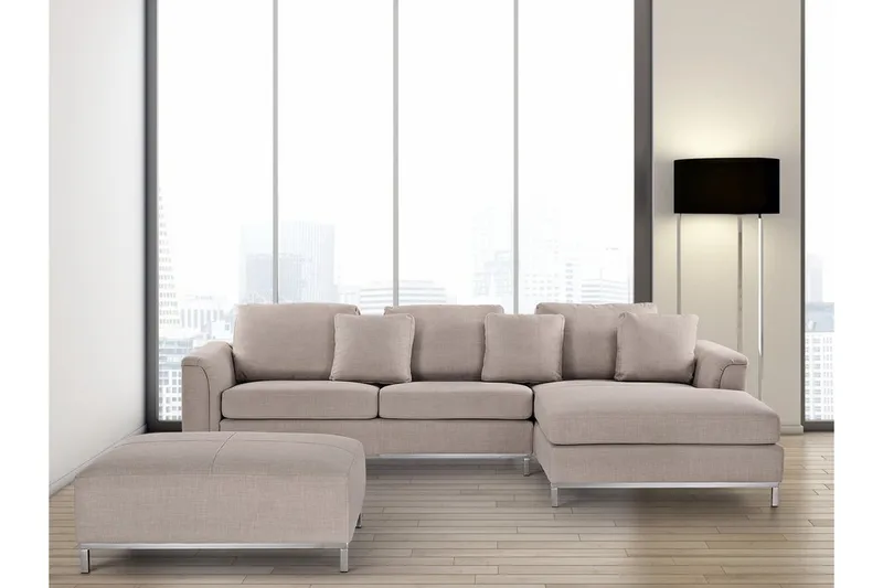 Dugard Hjørnesofa Venstre, Beige