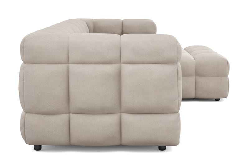 Elise 3-seters Sofa med Sjeselong Høyre - Beige - Møbler - Sofaer - Sofa med sjeselong