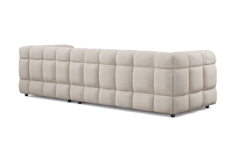 Elise 3-seters Sofa med Sjeselong Høyre - Beige - Møbler - Sofaer - Sofa med sjeselong