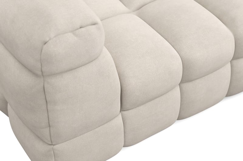 Elise 3-seters Sofa med Sjeselong Høyre - Beige - Møbler - Sofaer - Sofa med sjeselong