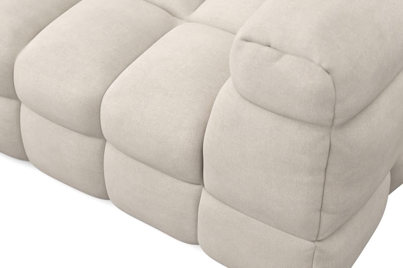 Elise 3-seters Sofa med Sjeselong Venstre - Beige - Møbler - Sofaer - Sofa med sjeselong