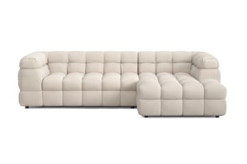 Elise 3-seters Sofa med Sjeselong Venstre