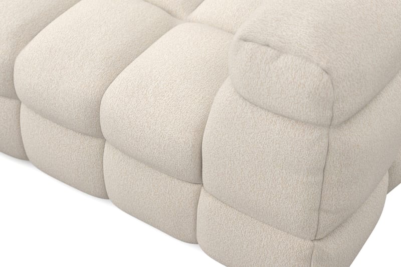 Elise 3-seters Sofa med Sjeselong Venstre - Beige - Møbler - Sofaer - Sofa med sjeselong