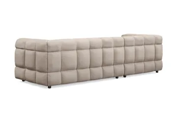 Elise 4-seters Sofa med Sjeselong Venstre - Beige - Møbler - Sofaer - Sofa med sjeselong