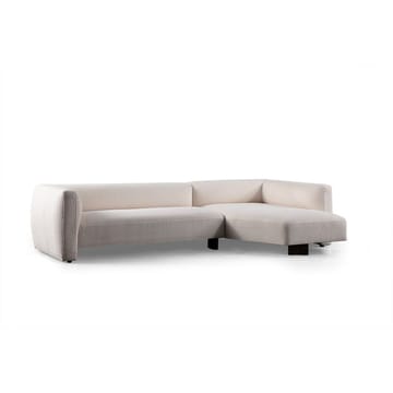 Elvaris 4-seters sofa med Sjeselong - Hvit - Møbler - Sofaer - Sofa med sjeselong